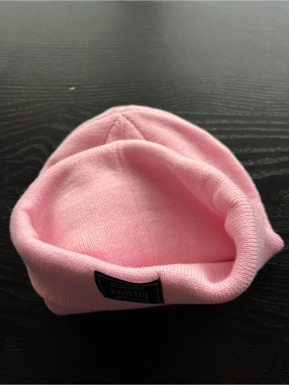 Bond Supply Pink Beanie Knit Cuffed Winter Hat Unisex One Size NWT